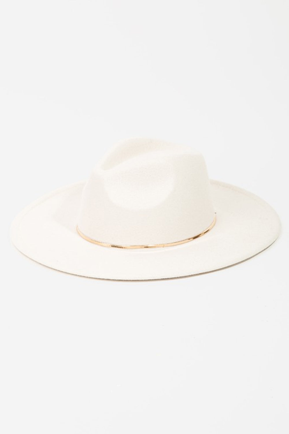 Fame Slice of Chic Herringbone Chain Fedora - Pacis and Pearls